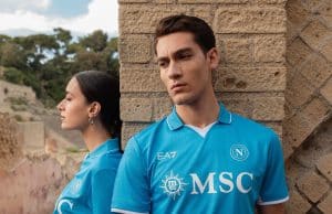 Models in Napoli Home jersey