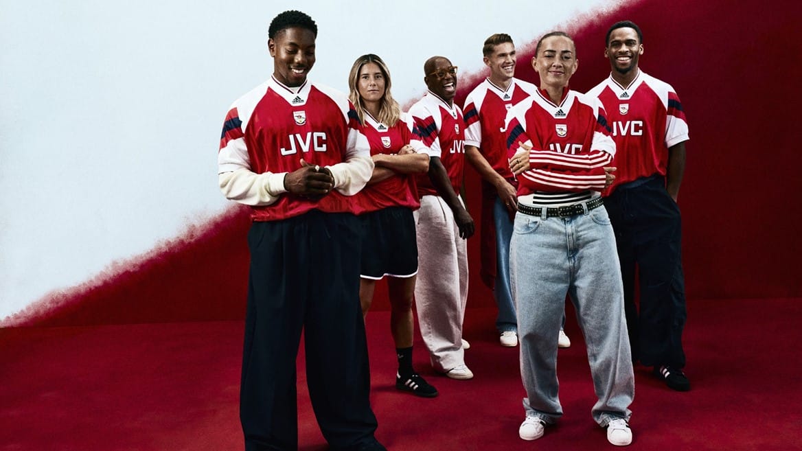 adidas x Arsenal Rewind to the ‘90s Glory Days with the Bring-Back Collection