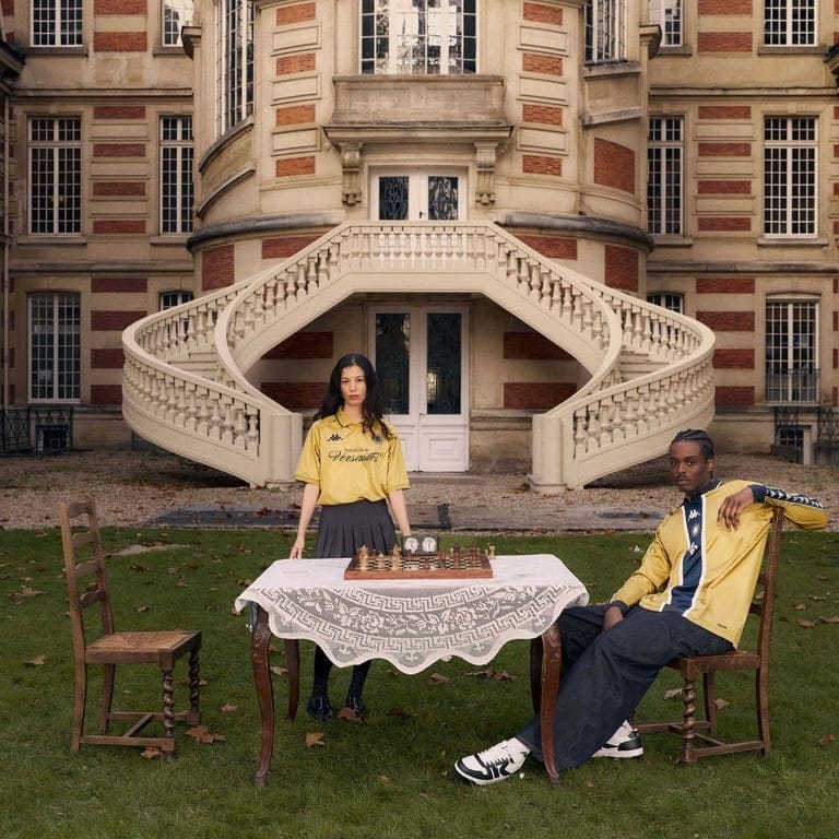Football Couture: Inside the Opulent Kappa x FC Versailles Gold Release