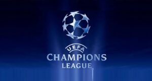TO show the UEFRA Champions League title
