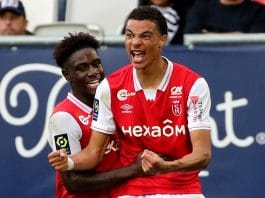 Reims' French forward Hugo Ekitike is hot property this summer with PSG and Newcastle vying for his signature