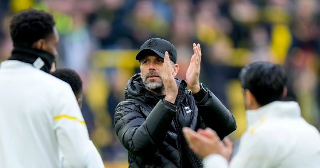 Marco Rose sacked by Borussia Dortmund after one trophyless season at the helm