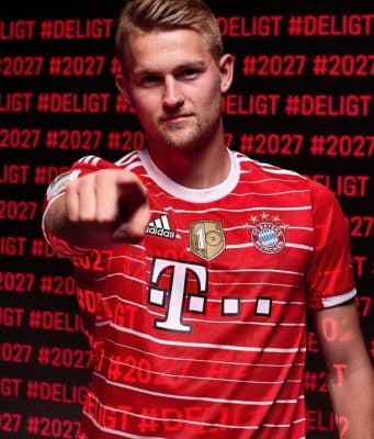 Bayern have completed the signing of Matthijs de Ligt from Juventus on a 5-year deal until 2027