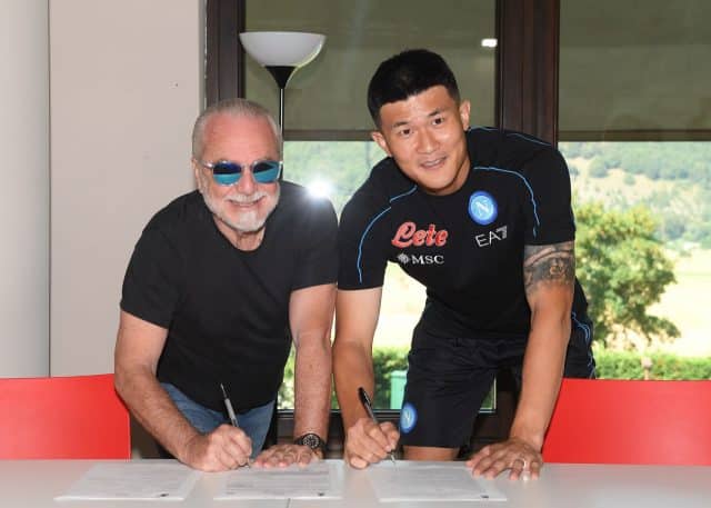 Kim Min Jae joins Napoli on permanent deal after the club triggered his release clause of €19.5m